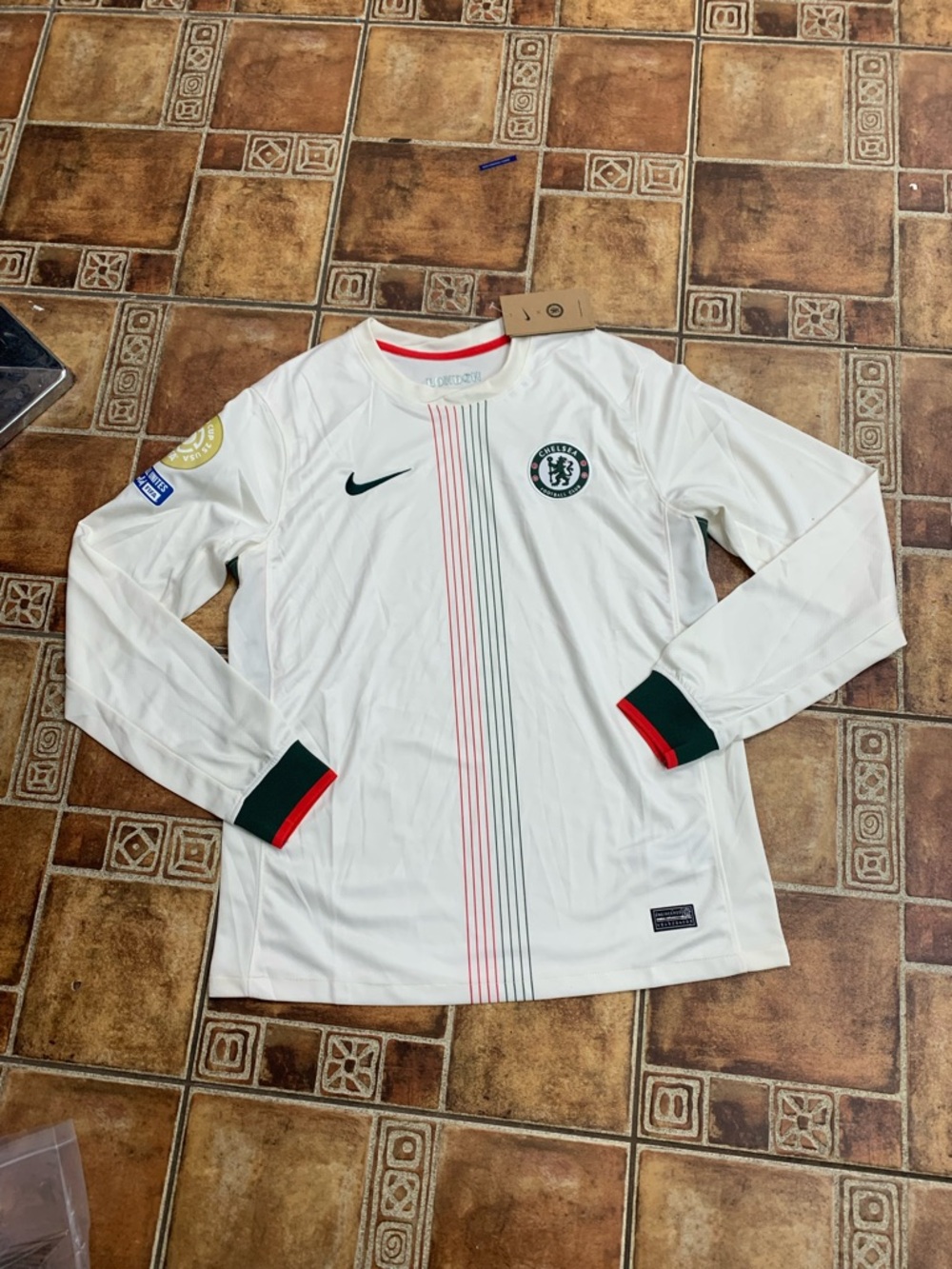 Nike Chelsea 2025/26 Long sleeve away Kit Jersey size M